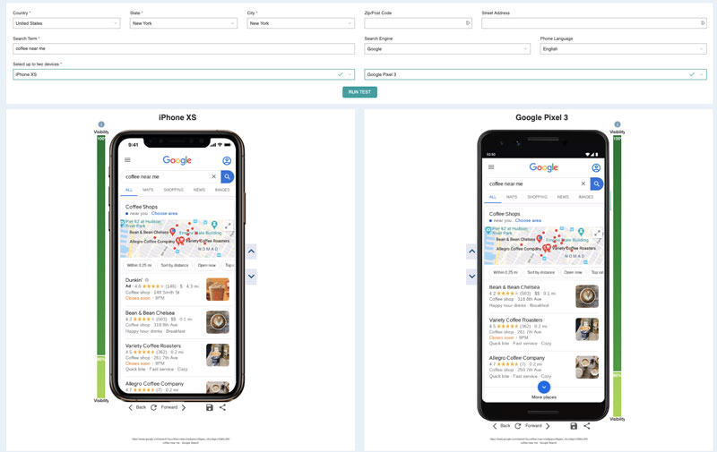 SERPerator screenshot